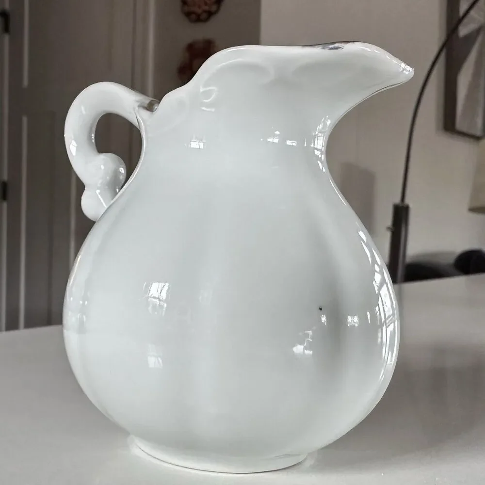 VTG Japanese Made Small Pitcher | Creamer UCGC Floral Butterfly Gold Trim 3.5